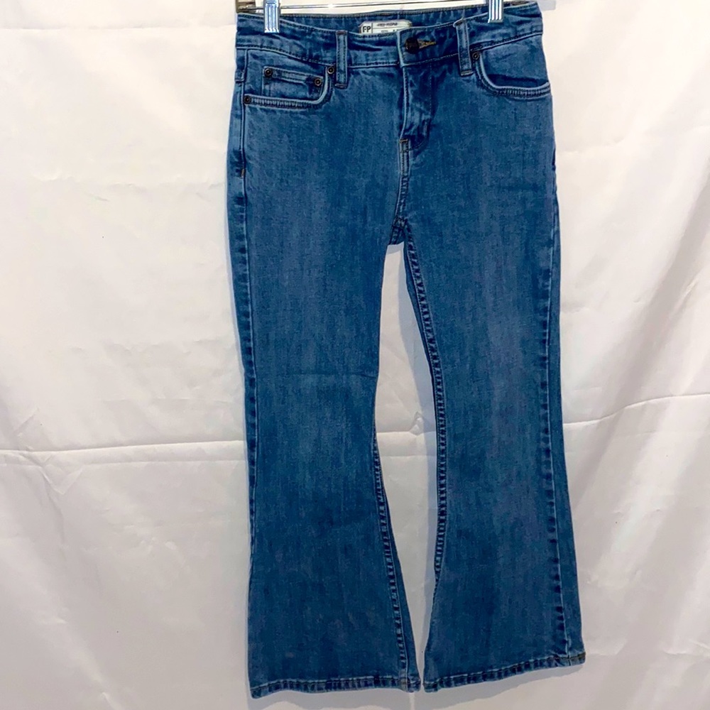 Cropped flare Free People jeans!